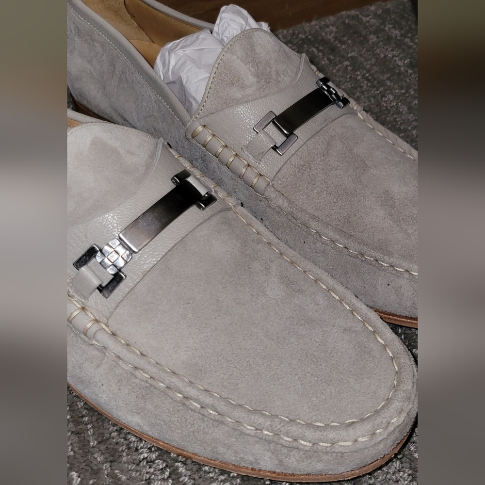 VInce Camuto Miguel Suede Loafers - 12